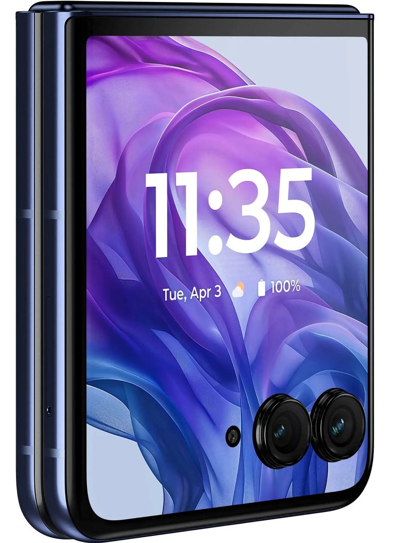 Motorola razr+ 2024 5G  6.9 Inch AMOLED OLED Display, 165Hz 2024 12G 256GB Midnight Blue, Unlocked - pnsku/N70150702V/45/_/1738926304/77a8fcc3-f790-4f6c-b819-62f346967699