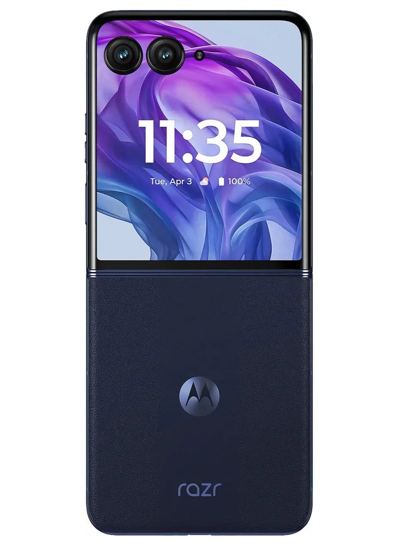 Motorola razr+ 2024 5G  6.9 Inch AMOLED OLED Display, 165Hz 2024 12G 256GB Midnight Blue, Unlocked - pnsku/N70150702V/45/_/1738926308/af08f5bc-e536-425f-826a-cc1d159b3363