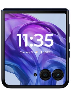 Motorola Motorola razr+ 2024 5G  6.9 Inch AMOLED OLED Display, 165Hz 2024 12G 256GB Midnight Blue, Unlocked  - Image 3