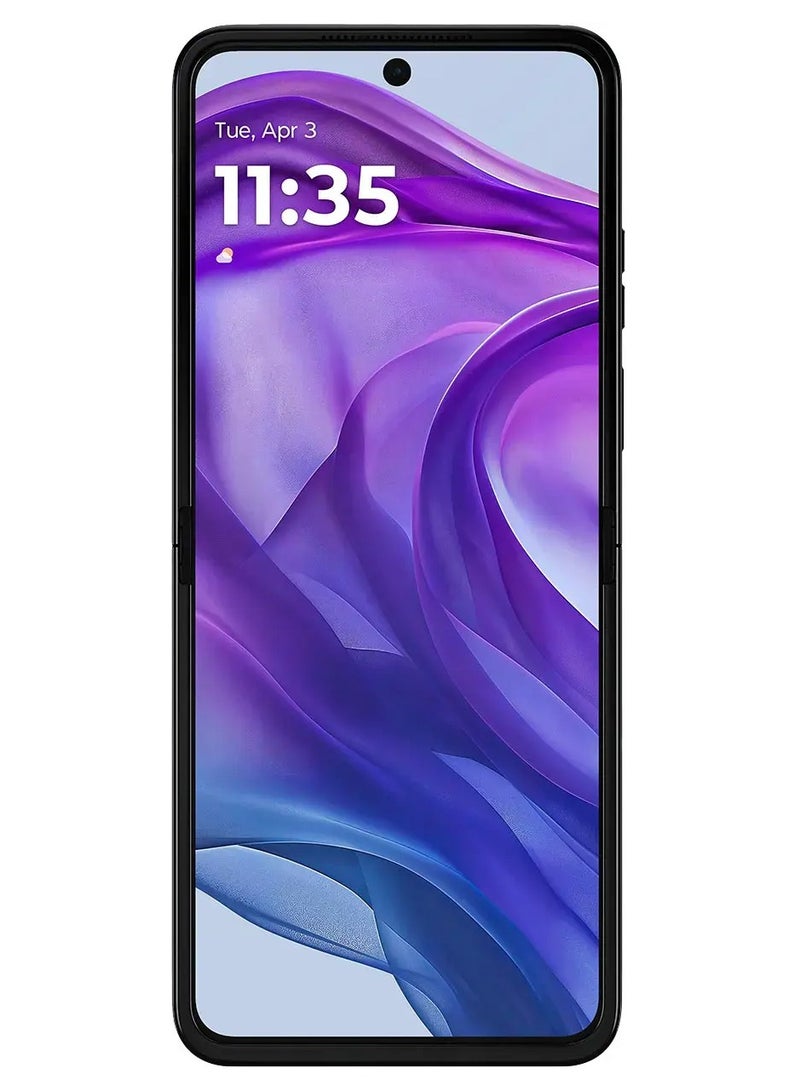 موتورولا Motorola razr+ 2024 5G  6.9 Inch AMOLED OLED Display, 165Hz 2024 12G 256GB Midnight Blue, Unlocked  - Image 2