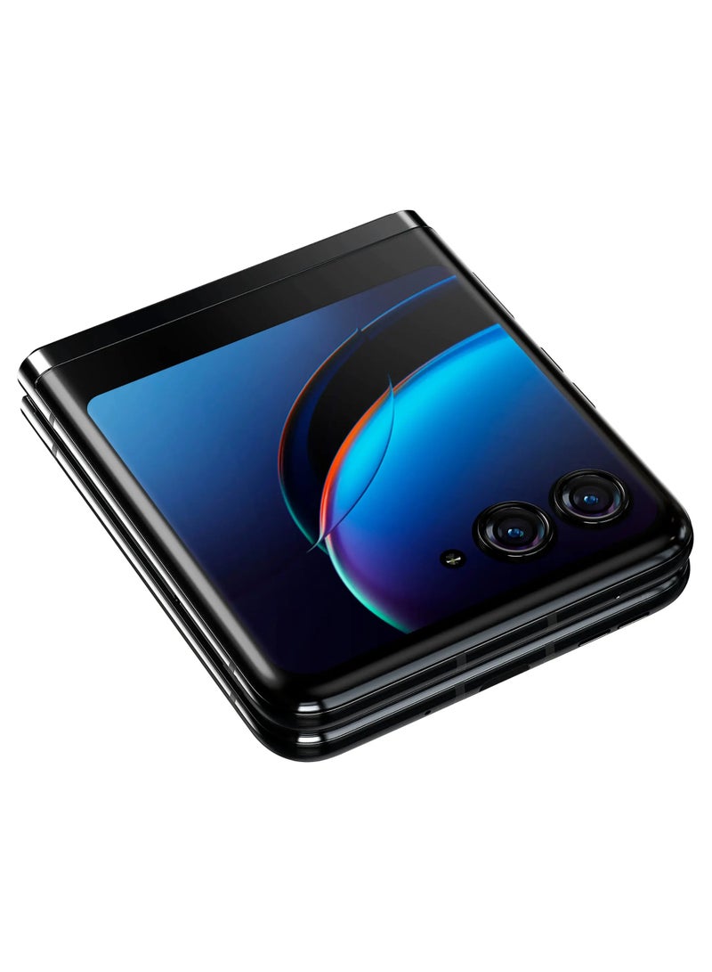 موتورولا Motorola razr+ 5G 6.9 Inch FHD+ 2640 x 1080 pOLED Touchscreen, 165Hz, 8GB 256GB  Infinite Black - Unlocked  - Image 4