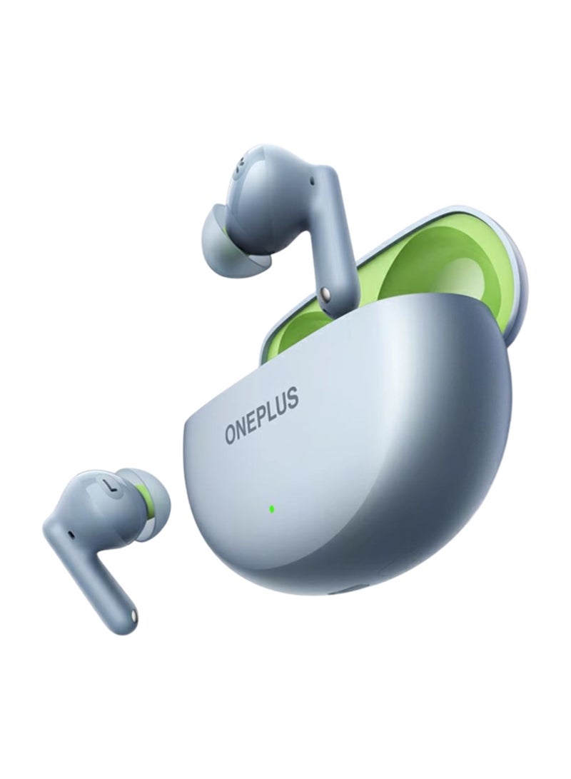 OnePlus - Buds Ace 2 – Premium Wireless Earbuds with Extended Battery and Advanced Noise Cancellation cyan - Image 1