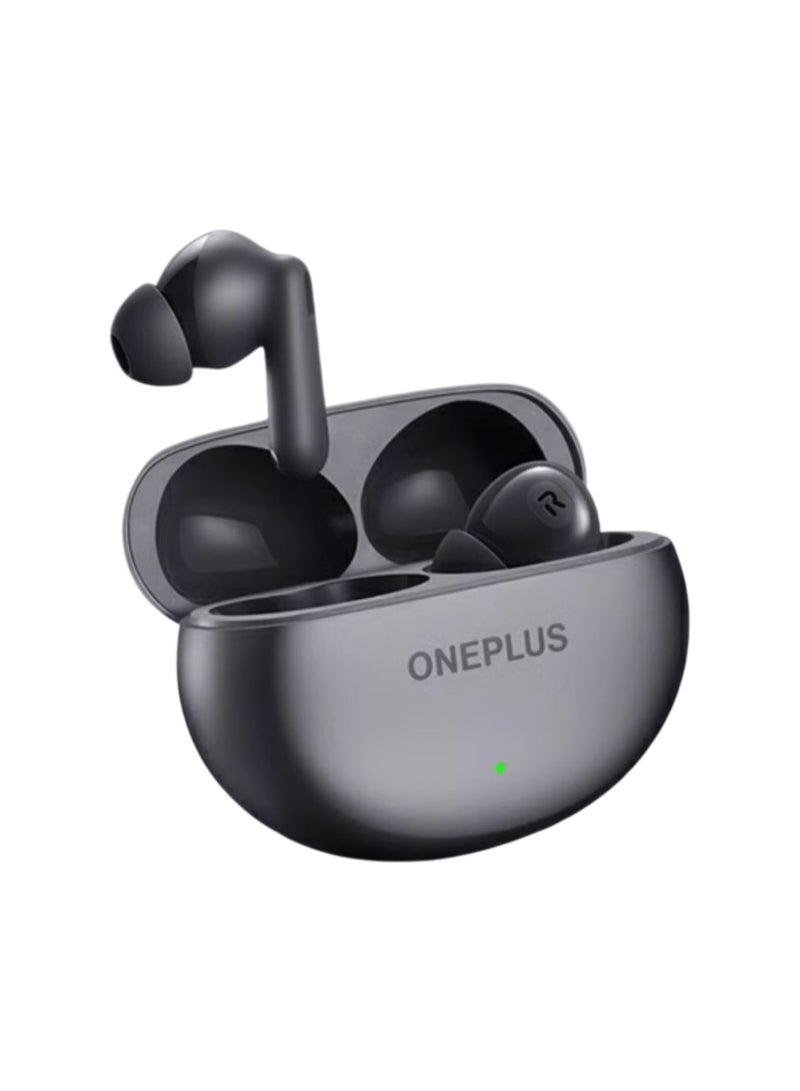 OnePlus - Buds Ace 2 – Premium Wireless Earbuds with Extended Battery and Advanced Noise Cancellation Black - Image 1