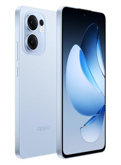 أوبو Reno13 F 5G Dual SIM 12GB RAM 512GB ROM  Skyline Blue - UAE Version  - Image 1