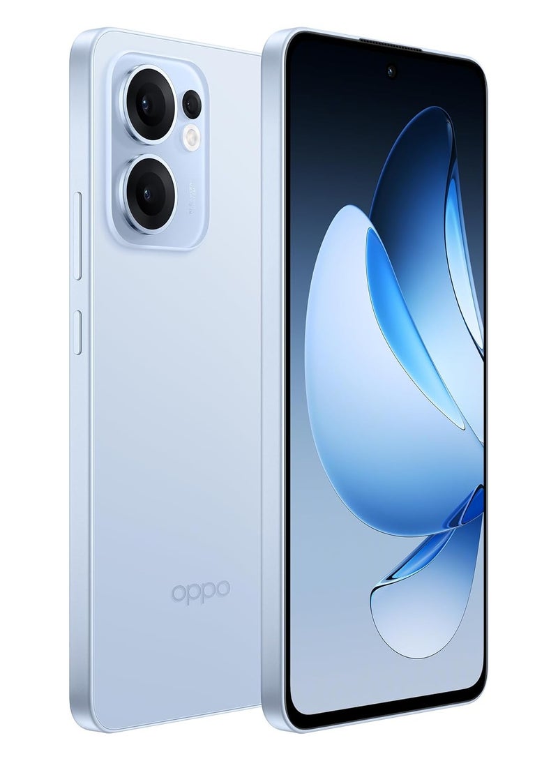 OPPO Reno13 F 5G Dual SIM 12GB RAM 512GB ROM  Skyline Blue - UAE Version  - Image 1