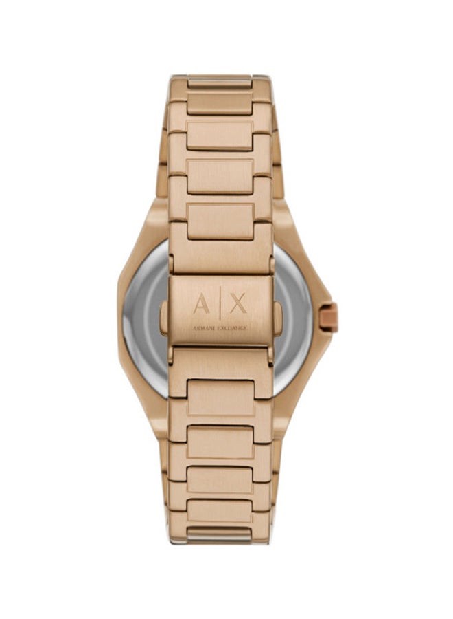 ارماني اكسشينج - Women's Analog Round Stainless Steel Wrist Watch - Image 1