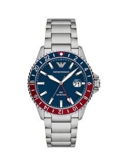 امبوريو ارماني Men's Analog Round Stainless Steel Wrist Watch  - Image 1