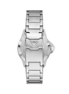 امبوريو ارماني Men's Analog Round Stainless Steel Wrist Watch  - Image 3