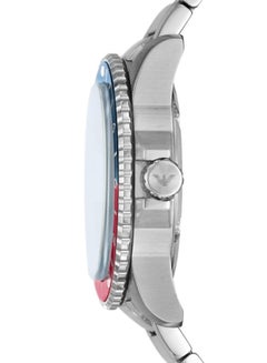 امبوريو ارماني Men's Analog Round Stainless Steel Wrist Watch  - Image 2