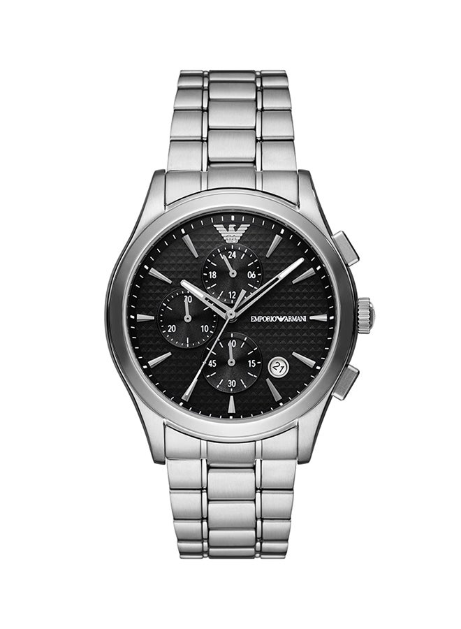 EMPORIO ARMANI Men's Analog Round Stainless Steel Wrist Watch  - Image 1