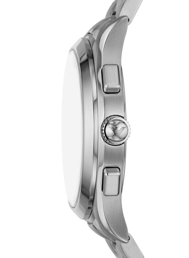 EMPORIO ARMANI Men's Analog Round Stainless Steel Wrist Watch  - Image 2