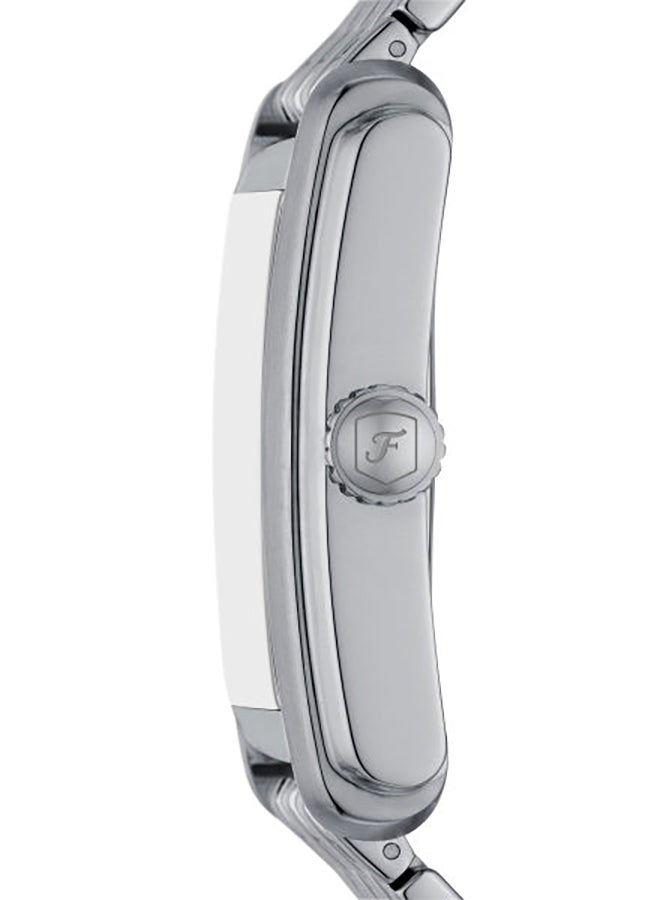 FOSSIL Men's Analog Rectangle Stainless Steel Wrist Watch  - Image 2