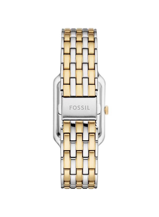 FOSSIL Women's Analog Rectangle Stainless Steel Wrist Watch  - Image 3
