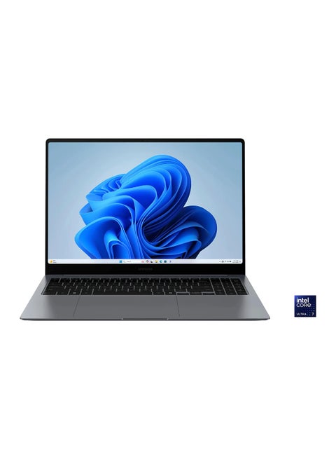 Galaxy Book 4 Pro Laptop With 16-Inch AMOLED 2X WQXGA+ Touchscreen Display, Core Ultra 7-155H Processor/32GB RAM/1TB SSD/Intel Iris Xe Graphics/Windows 11 Home English Grey