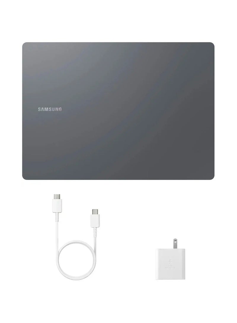 Galaxy Book 4 Pro Laptop With 16-Inch AMOLED 2X WQXGA+ Touchscreen Display, Core Ultra 7-155H Processor/32GB RAM/1TB SSD/Intel Iris Xe Graphics/Windows 11 Home English Grey