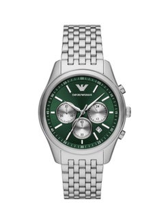 امبوريو ارماني Men's Analog Round Stainless Steel Wrist Watch  - Image 1