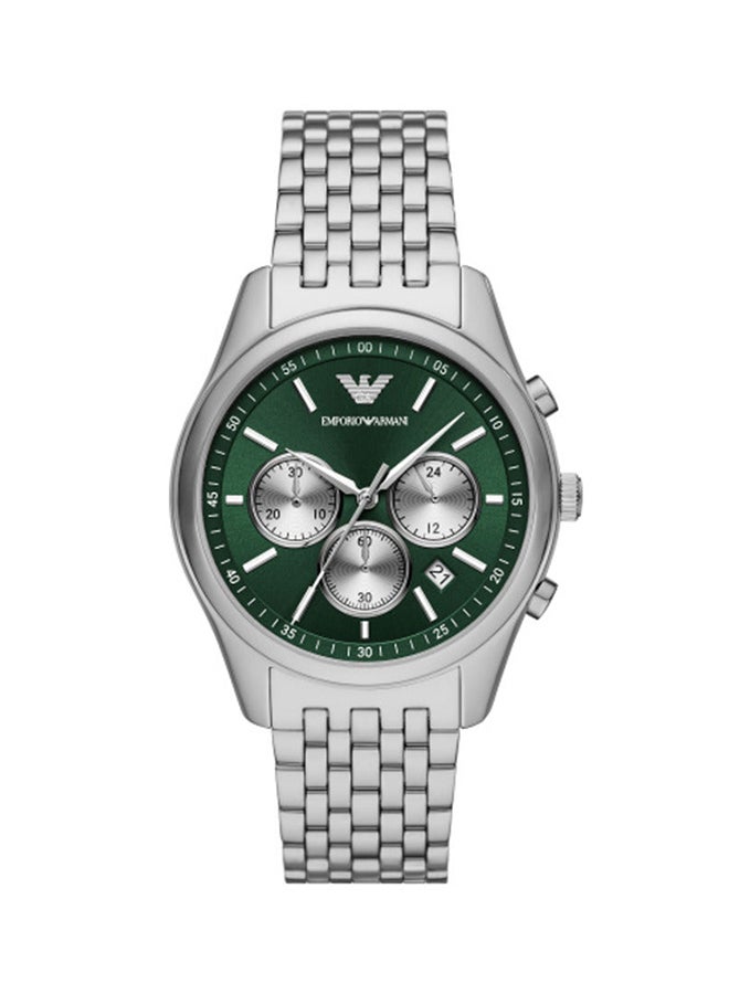 EMPORIO ARMANI Men's Analog Round Stainless Steel Wrist Watch  - Image 1