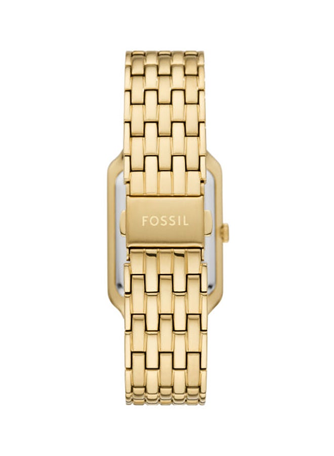 FOSSIL Women's Analog Rectangle Stainless Steel Wrist Watch  - Image 3
