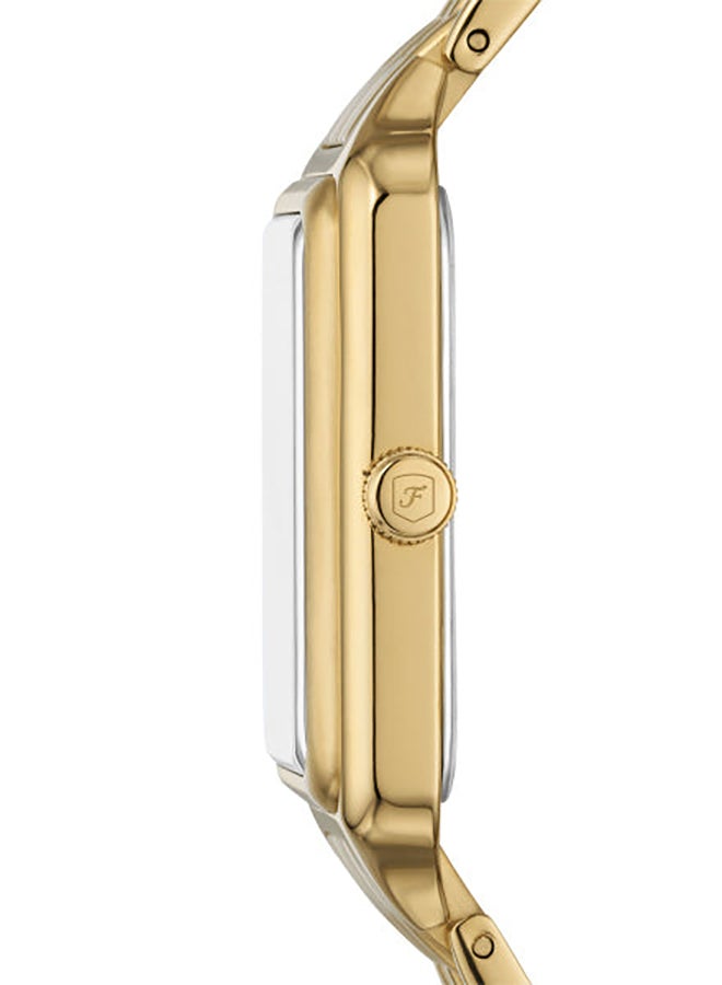 FOSSIL Women's Analog Rectangle Stainless Steel Wrist Watch  - Image 2