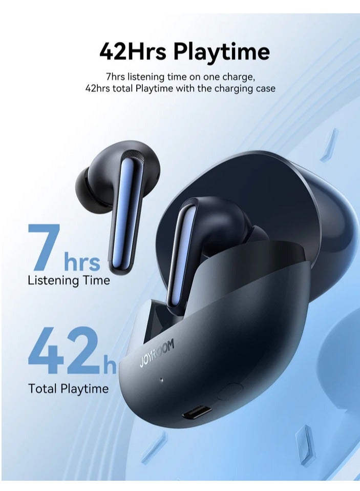 جوي روم True Wireless Earbuds Funpods Series,  JR-FN2 Black  - Image 4