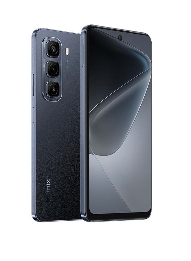 إنفينيكس هاتف 50 ثنائي الشريحة أنيق باللون الأسود 8+8 جيجابايت رام 256 جيجابايت 4G - Image 1