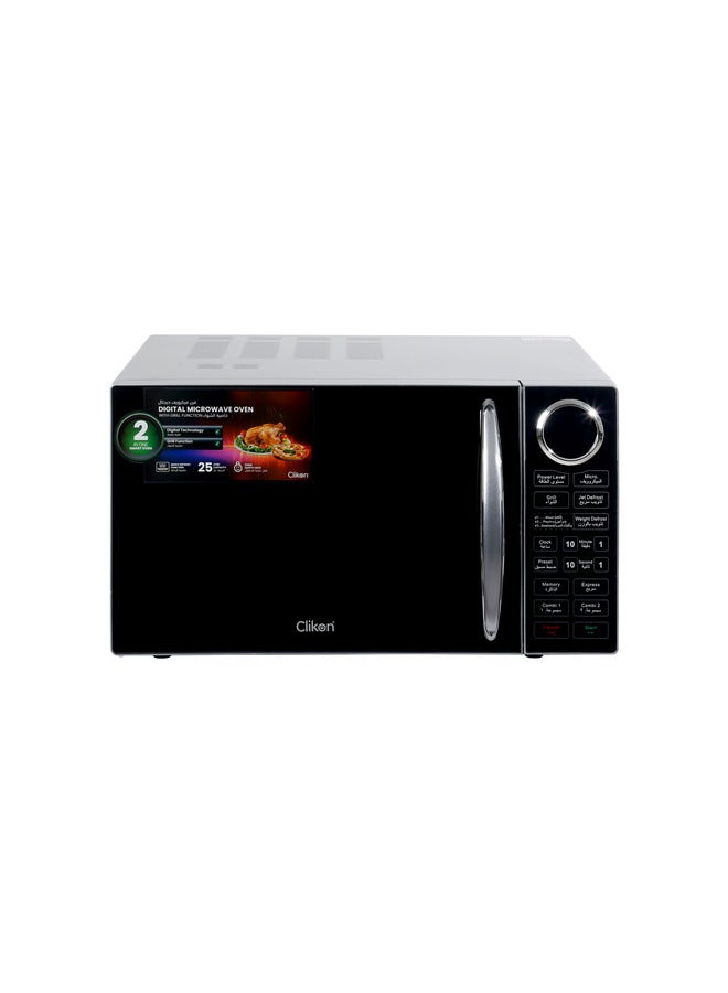 كليكون Digital Microwave Oven with Multiple Operations | 25 L 1400 W CK4319 Black  - Image 1
