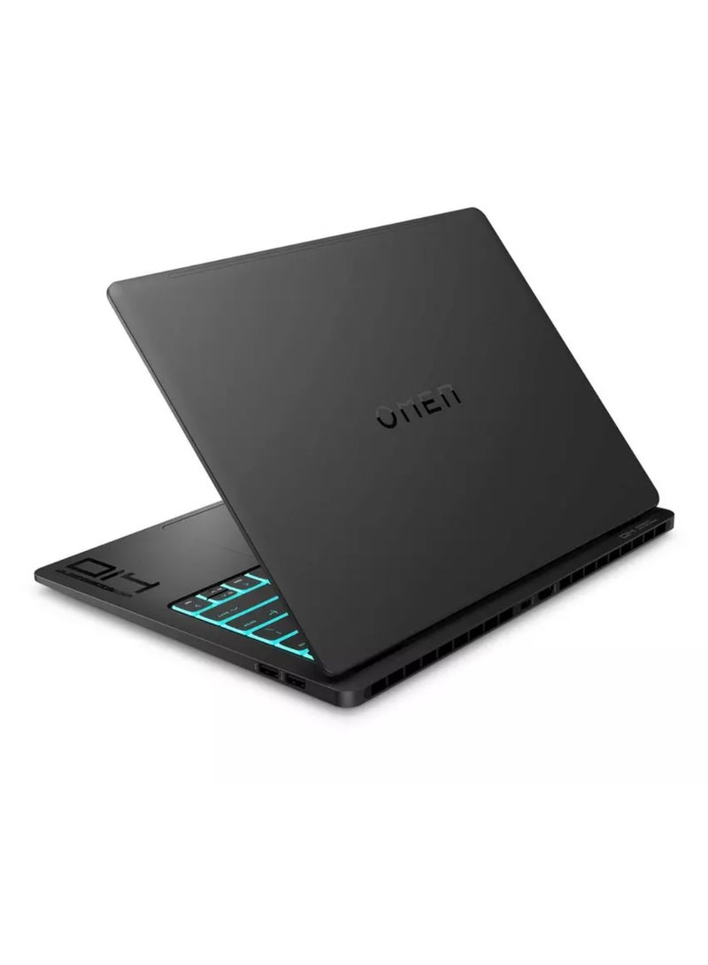 HP - OMEN 14 Gaming Laptop With 14 Inch 2.8K Display, Intel Core Ultra 9-185H Processor/32GB RAM DDR5/ 1TB SSD/8GB Nivida GeForce RTX 4060 Graphics/Windows 11 English/Arabic Black - Image 1