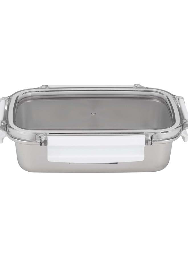 Royalford 600ml Stainless Steel Lunch Box Silver - Image 2