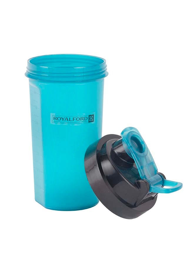 Royalford - Royalford 700ML Protein Shaker Bottle - RF11957, Premium plastic, blending ball for lump-free shakes, leak-proof, portable, ideal for indoor and outdoor use - Image 1