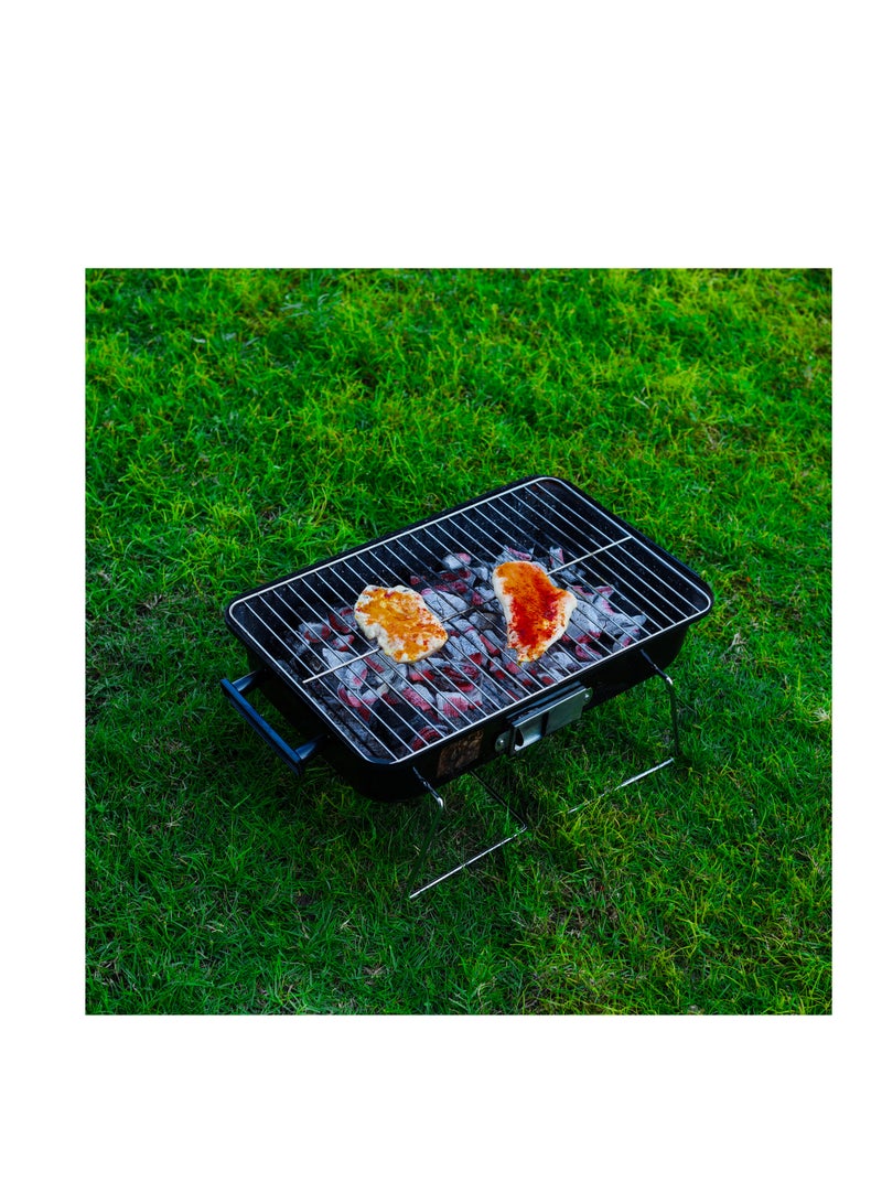 رويال فورد Hamburger Stove- RF11677 Portable Charcoal Grill with Large Cooking Surface Perfect for Indoor, Camping, Hiking and Other Outdoor Entertainment  - Image 3