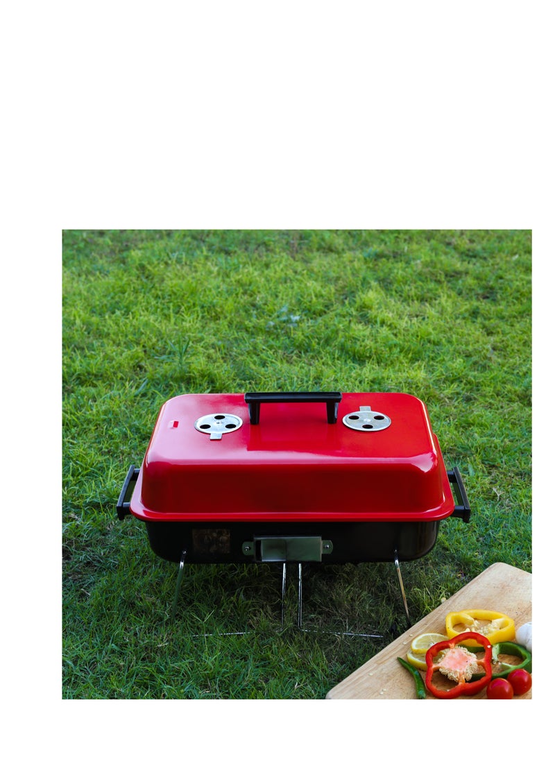 رويال فورد Hamburger Stove- RF11677 Portable Charcoal Grill with Large Cooking Surface Perfect for Indoor, Camping, Hiking and Other Outdoor Entertainment  - Image 4