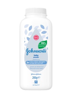 جونسون Natural Baby Powder 