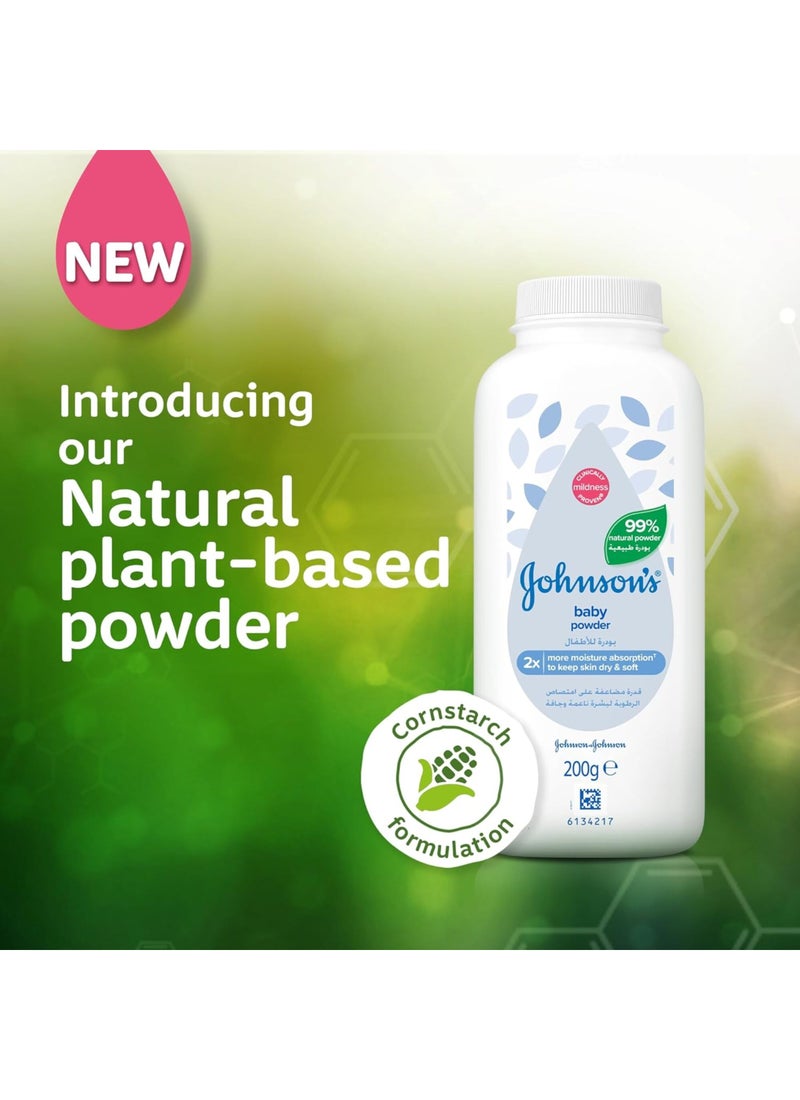 جونسون بودرة أطفال طبيعية - Image 2