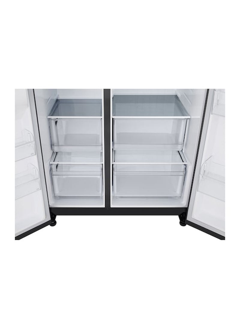 LG Refrgirator Side By Side(23.2Cu FT, 658 L), Smart Inverter LS25CBBMIK VCM Black LS25CBBMIK VCM Black - Image 5