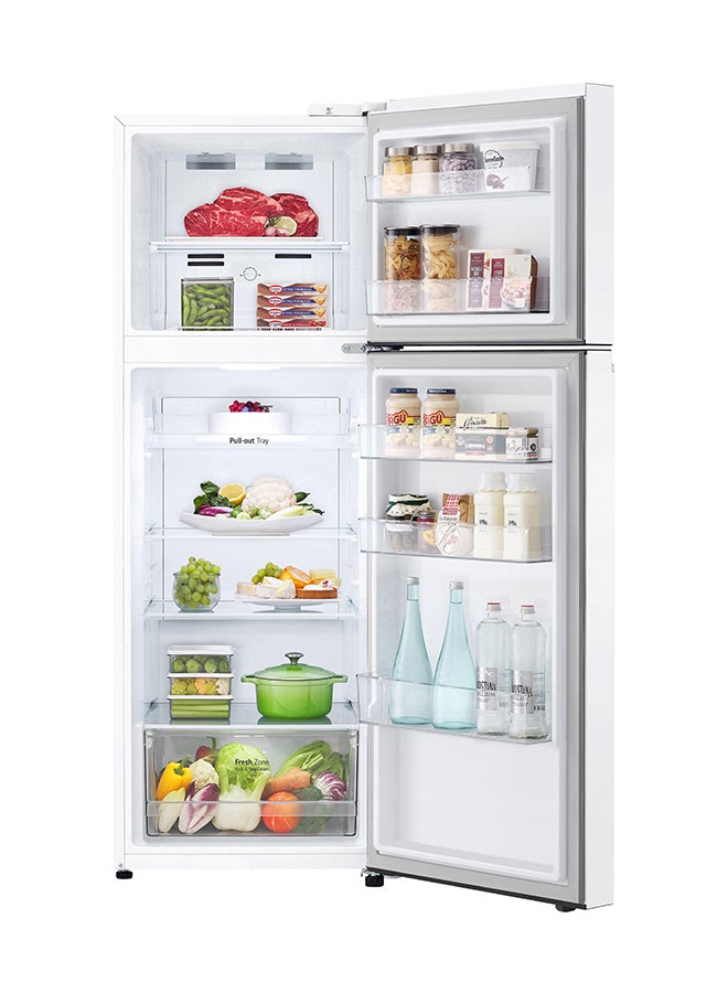 إل جي Refrigerator 9 Cu.ft Freezer 2.8 Cu.ft Smart Diagnosis Inverter White LT13DBBWIV White  - Image 2
