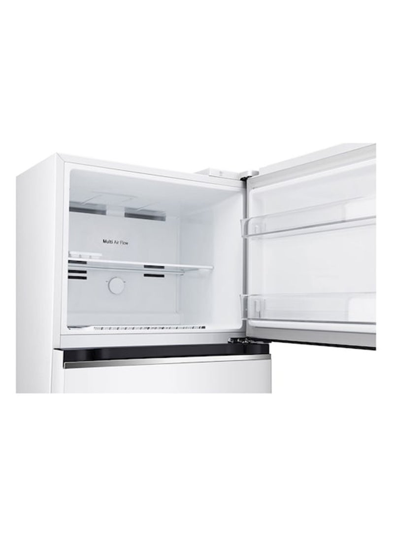 LG - Double Door Refrigerator, 335 Liters, 11.8 Cu. Ft.,Top Freezer 2.8 Cu.ft, Smart Inverter, Smart Diagnosis, LT13DBBWIV White LT13DBBWIV White - Image 5