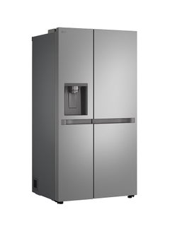 إل جي SBS Refrigerator 14.8 Cuft Freezer 7.3 Cu.ft Smart Inverter Ice Maker Prime Silver LS25NBLSIK Prime Silver  - Image 2