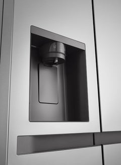 إل جي SBS Refrigerator 14.8 Cuft Freezer 7.3 Cu.ft Smart Inverter Ice Maker Prime Silver LS25NBLSIK Prime Silver  - Image 5