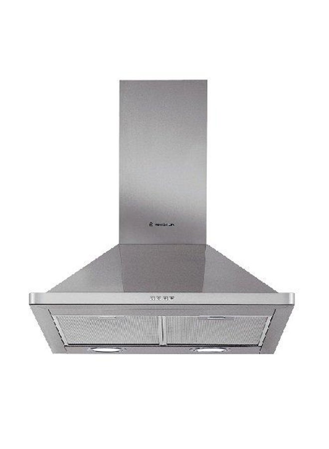 Ariston Builtin Chimney Hood 60 cm Aluminum Filter Air Extraction rate 435 m3/h Stainless Steel AHPN6.4FLMX/1 Stainless Steel - Image 1