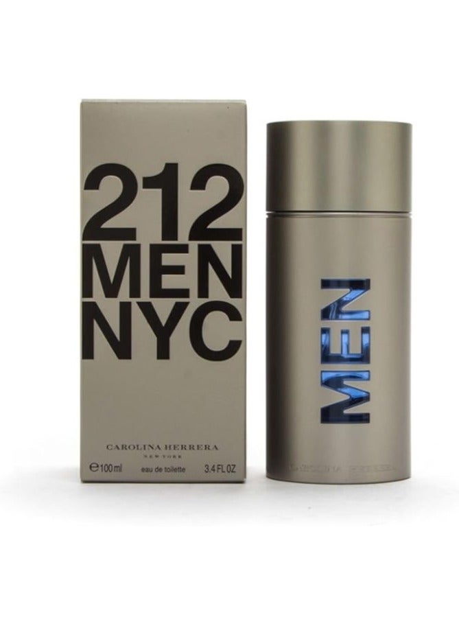 CAROLINA HERRERA 212 NYC EDT For Men 100ml - Image 1