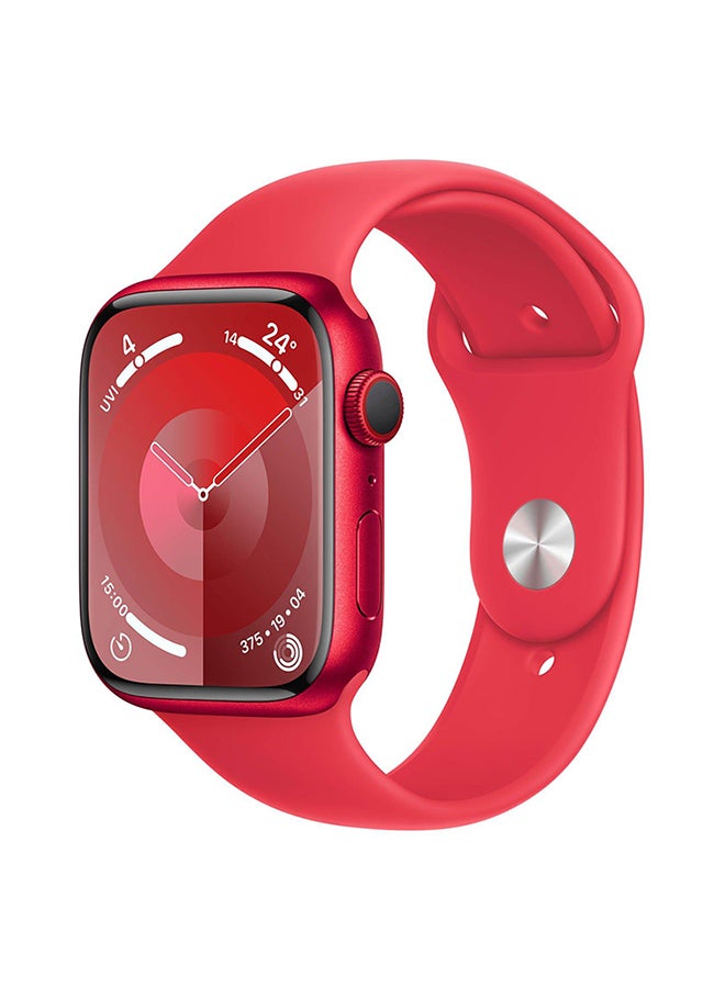 Apple Watch Series 9 Gps  Cellular 45mm Aluminium Case With Productred Sport Band  Ml Red  - Image 1