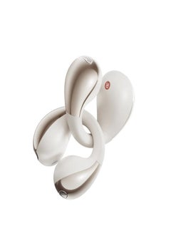 QCY Crossky C30 Open Ear Headphones Wireless Bluetooth, Clip-On Earbuds with 4 ENC Noise Cancelling Mic, Stable Fit, Dual Connection, EQ Customized, Sports Earphones for Workout/Running White  - Image 3