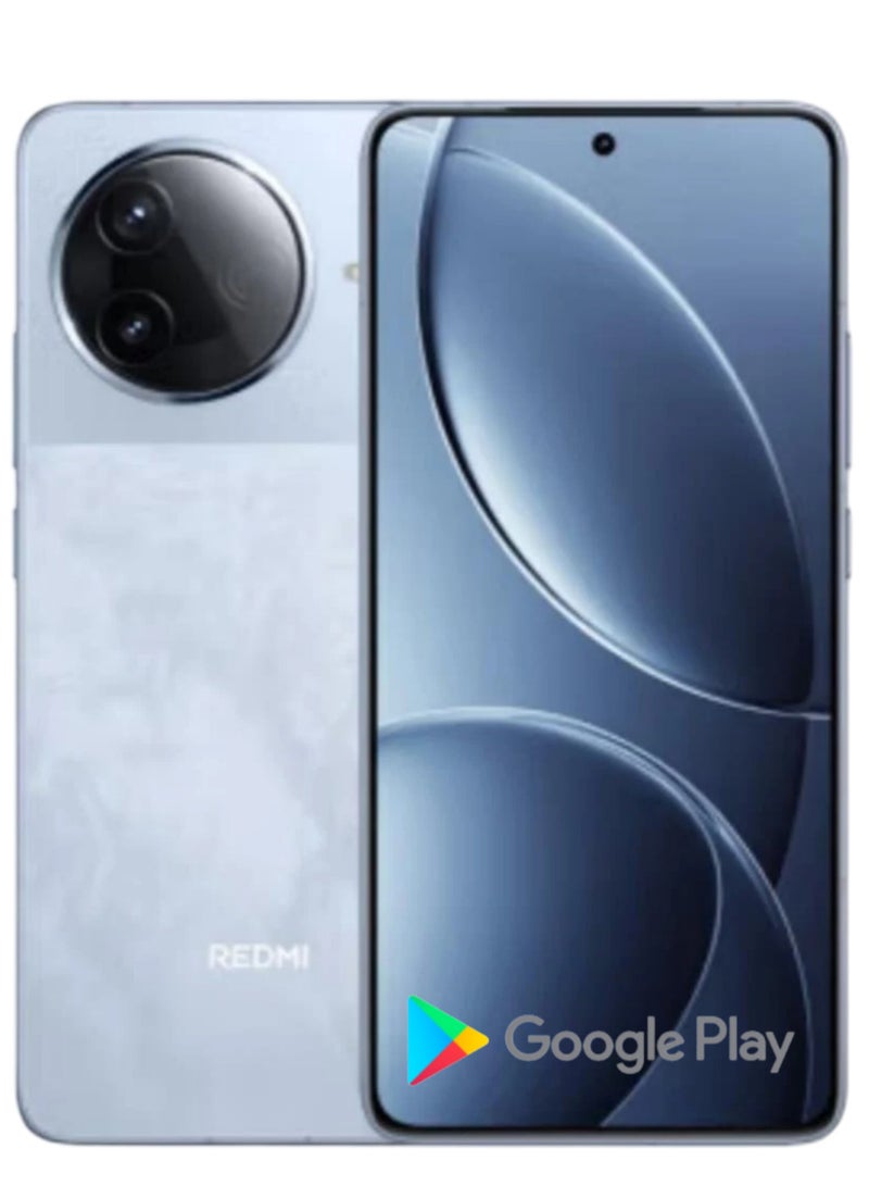 Xiaomi - Redmi K80 Mobile Phone 256GB 12GB Blue RAM Snapdragon 8 Gen 3 5G smartphone OLED 120Hz 6550mAh 90W SuperVOOC HyperOS 2 NFC | Powered by Qualcomm Snapdragon 8 Gen 3 processor | 6.67" 2K Display with a max 1600nits brightness | 6550mAh with 90W Super fast wired charging | IP68 waterproof | Google play Chinese version - Image 1