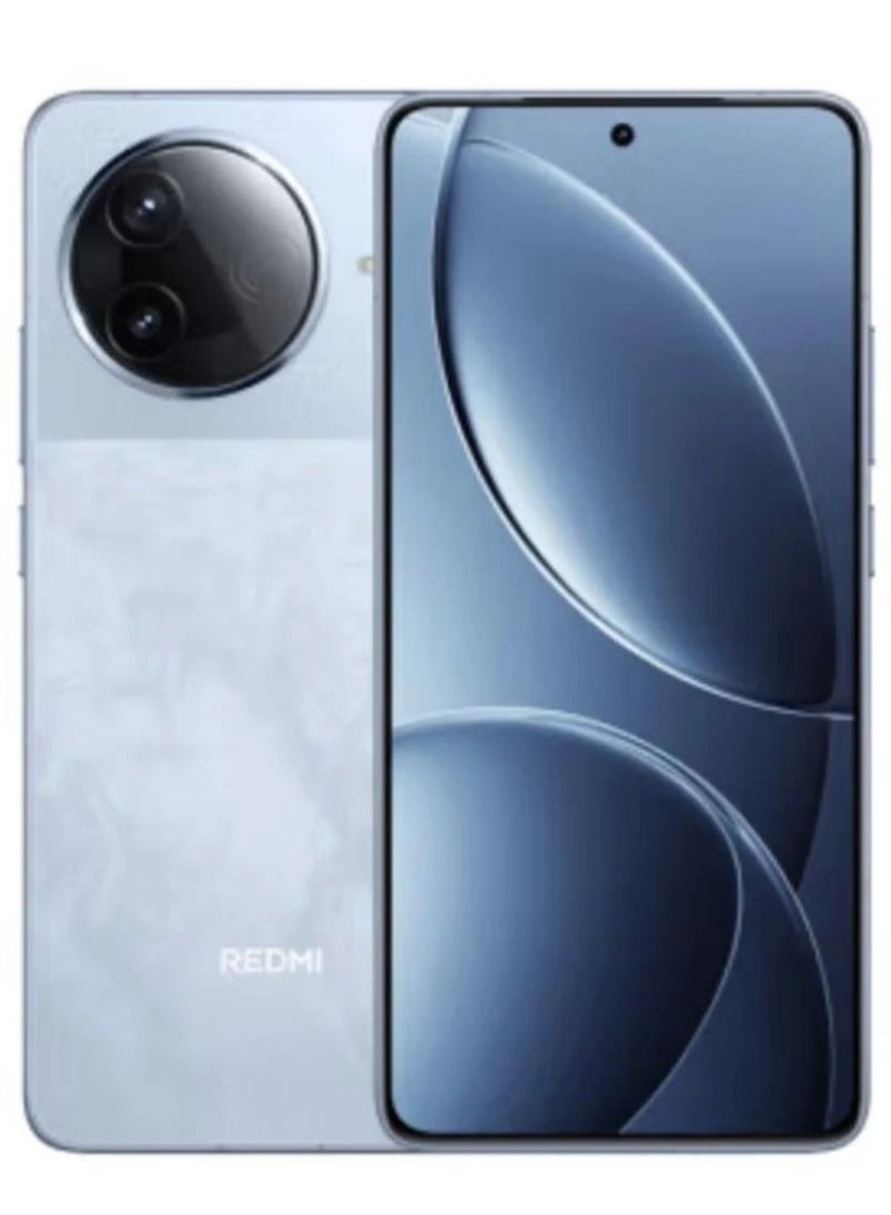 Xiaomi - Redmi K80 Mobile Phone 256GB 12GB Blue RAM Snapdragon 8 Gen 3 5G smartphone OLED 120Hz 6550mAh 90W SuperVOOC HyperOS 2 NFC | Powered by Qualcomm Snapdragon 8 Gen 3 processor | 6.67" 2K Display with a max 1600nits brightness | 6550mAh with 90W Super fast wired charging | IP68 waterproof | Google play Chinese version - Image 1
