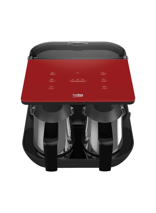بيكو آلة القهوة التركية، 1100 واط، طهي ثلاثي الأبعاد، تقنية CookSense و Spinjet، سعة 6 أكواب من القهوة، لوحة تحكم باللمس، خزان ماء سعة 1.5 لتر - Image 3