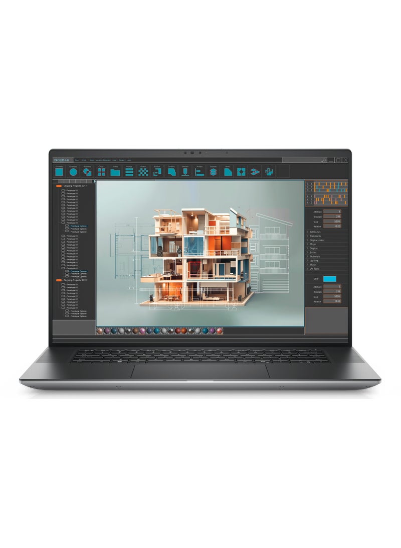 DELL Dell Precision 5690 Workstation, Intel Core Ultra 7 165H, 16″ FHD+, 32GB RAM, 512GB SSD NVIDIA RTX 1000 6GB, Win 11 Pro English Grey  - Image 1