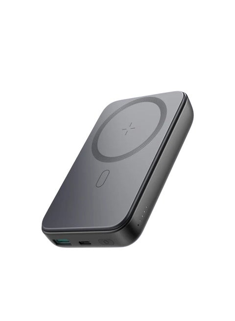 10000 mAh The Joyroom W020 Power Bank is a sleek and reliable portable charger designed to keep your devices powered up on the go. With its high capacity and user-friendly features, it is an essential accessory for modern lifestyles black