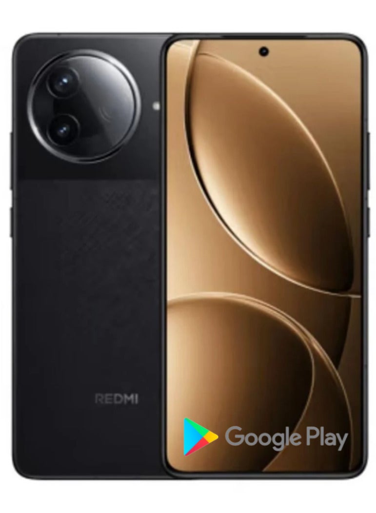 Xiaomi - Redmi K80 Mobile Phone 256GB 16GB Black RAM Snapdragon 8 Gen 3 5G smartphone OLED 120Hz 6550mAh 90W SuperVOOC HyperOS 2 NFC | Powered by Qualcomm Snapdragon 8 Gen 3 processor | 6.67" 2K Display with a max 1600nits brightness | 6550mAh with 90W Super fast wired charging | IP68 waterproof | Google play Chinese version - Image 1