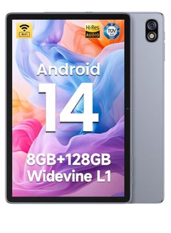 Ulefone W10 Tablet 10.1 inch | Android 14 | 6600mAh Battery | 4GB RAM 128GB ROM space  gray
