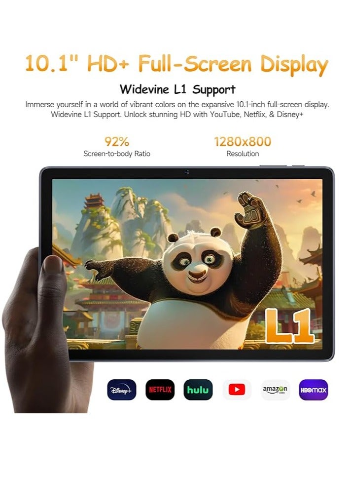 أوليفون - Ulefone W10 Tablet 10.1 inch | Android 14 | 6600mAh Battery | 4GB RAM 128GB ROM space  gray - Image 1